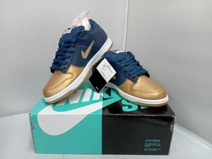 NIKE × Supreme ナイキ シュプリーム SB DUNK LOW OG QS エスビー ダンク CK3480-700 スニーカー ネイビー 25cm 箱付 美品 店舗受取可