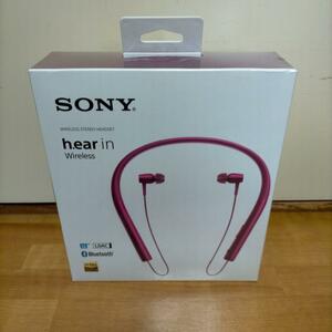 新品 SONY MDR-EX750BT (P) ワイヤレスステレオヘッドセット h.ear in Wireless Bluetooth対応 ボルドーピンク