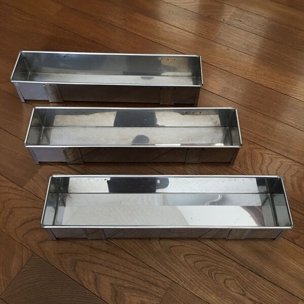 ステン足付トヨ角型 3本セット