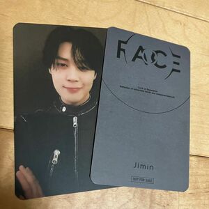 JIMIN ジミン　FACE トレカ　JPFC 限定　ラキドロ　革ジャン　 防弾少年団 BTS バンタン