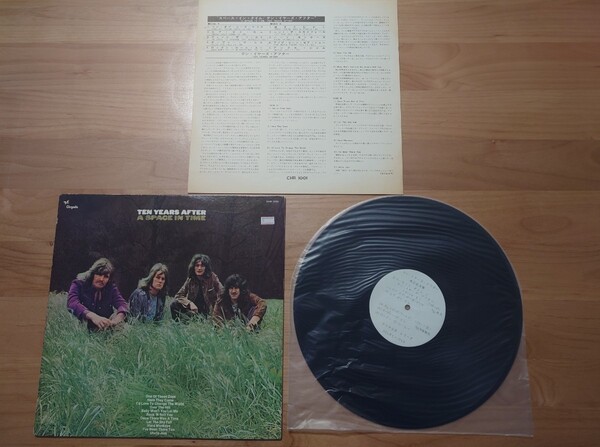 ★Ten Years After テン・イヤーズ・アフター★A Space In Time スペース・イン・タイム★LP★来日記念★中古品★見本盤★SAMPLE★PROMO
