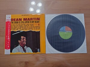 ★ディーン・マーティン Dean Martin★いつでもあなたを待っている★The Door Is Still Open To My Heart★帯付★LPレコード★中古品 