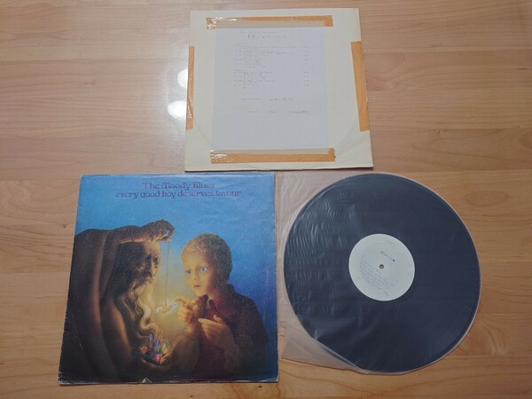 ★The Moody Blues★ムーディー・ブルース★童夢★Every Good Boy Deserves Favour★LPレコード★テスト盤★中古品★TEST PRESS