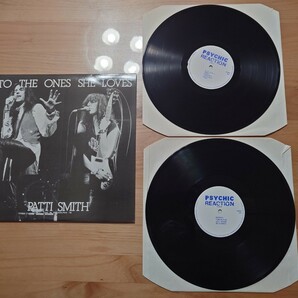 ★Patti Smith★TO THE ONES SHE LOVES★ All tracks live in Philadelphia 1978★激レア2LPレコード★中古品
