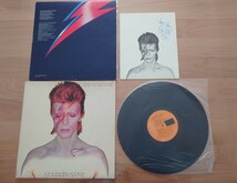 ★David Bowie デビッド・ボウイ★アラジン・セイン Aladdin Sane★LP★中古品★ジャケット経年汚れ・傷み★Victor文字消し★RS1001_画像1