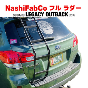 [NashiFabCo regular goods ] Furla da-Ver.2 full type mat black powder coat high intensity steel made Subaru Legacy Outback BS9