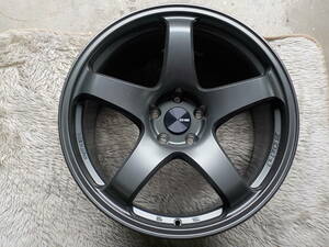 展示品 ENKEI PF05 9.5J INSET22 5-114.3 Matte Dark Gunmetallic 2本セット