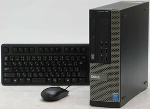 DELL Optiplex 7020-4160SF ■ i3-4160/DVDROM/省スペース/DisplayPort/Windows10 デスクトップ