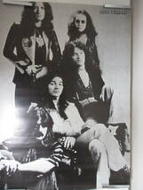 P20190 A1ポスター Deep Purple ディープパープル ワーナーパイオニア 洋楽 ハードロック ロックバンド モノクロ_画像1