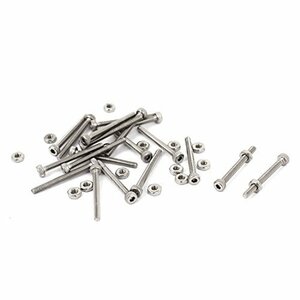 六角穴付ボルト M2x20mm ステンレス鋼 20個入り