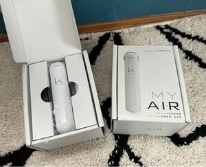 2個セット KALTECH パーソナル空間除菌・脱臭機 首掛けタイプ MY AIR(マイエア) ホワイト KL-P01W