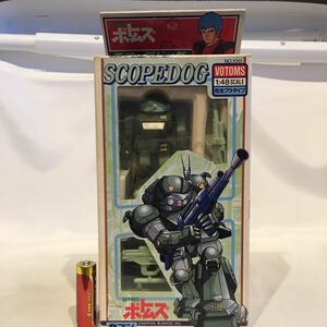  подлинная вещь seven сделано в Японии Armored Trooper Votoms 1/48 scope собака сверло ko* кий Be совершенно pra модель Sunrise робот фигурка 