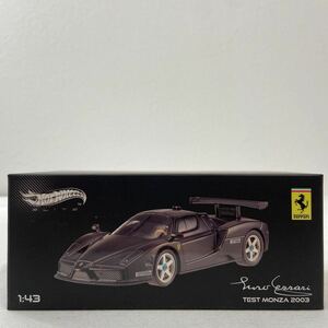 限定車 Hot Wheels ELITE 1/43 FERRARI ENZO TEST MONZA 2003年 ホットウィール エリート エンツォフェラーリ モンツァ テスト ミニカー