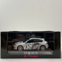 京商 1/43 SUBARU IMPREZA WRX STI 2008年 一騎当千 関羽雲長 ver. スバル インプレッサ 痛車 ミニカー モデルカー GRB_画像2