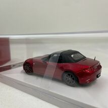 マツダエース 限定車 1/43 MAZDA Roadster Limited Edition ND マツダ ロードスター ソウルレッド 山本修弘 幌 ミニカー モデルカー_画像7