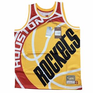 S890 未使用 Mitchell&Ness ミッチェル&ネス L ジャージ ユニフォーム タンクトップ NBA バスケ ヒューストン・ロケッツ B504