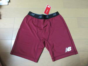  New balance men's inner pants 2XL wine new goods * settlement of accounts sale *