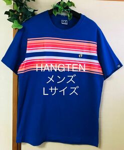 メンズ　トップス カットソー 半袖　 HANTEN ナチュラル　トレーナー　Tシャツ　 Lサイズ　今季