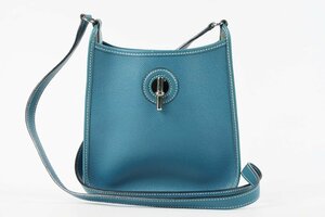 【超美品】HERMES エルメス ヴェスパTPM ヴォーエプソン ブルータラサ ブランド鞄 ショルダーバッグ □G刻【OD24】