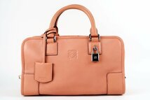 【超美品】LOEWE ロエベ アマソナ28 ミニボストン ハンドバッグ レザー ブランド鞄 レディース【OF12】_画像1