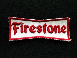 60年代 Firestone ワッペン デットストック未使用 ファイアーストーン