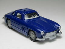 SIKU Mercedes Benz 1/64 メルセデスベンツ 300SL ガルウイング 1000 MIGLIA MILLE MIGLIA ミッレミリア ネイビーブルー ジク siku 500SL_画像7