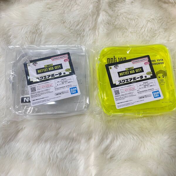 NCT127 一番くじ NEO CITY スクエアポーチ 2点セット