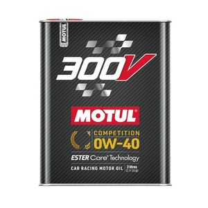 110857 MOTUL （モチュール） 300V COMPETITION 0W40 2L 100%化学合成(エステルコア) エンジンオイル [正規品]