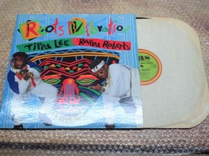 Tippa Lee & Rappa Roberts / Roots Vibration / RAS 3064 / Reggaeレコード LP ◆