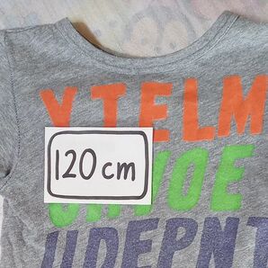 期間限定セール中♪ 半袖Tシャツ グレー 120cm