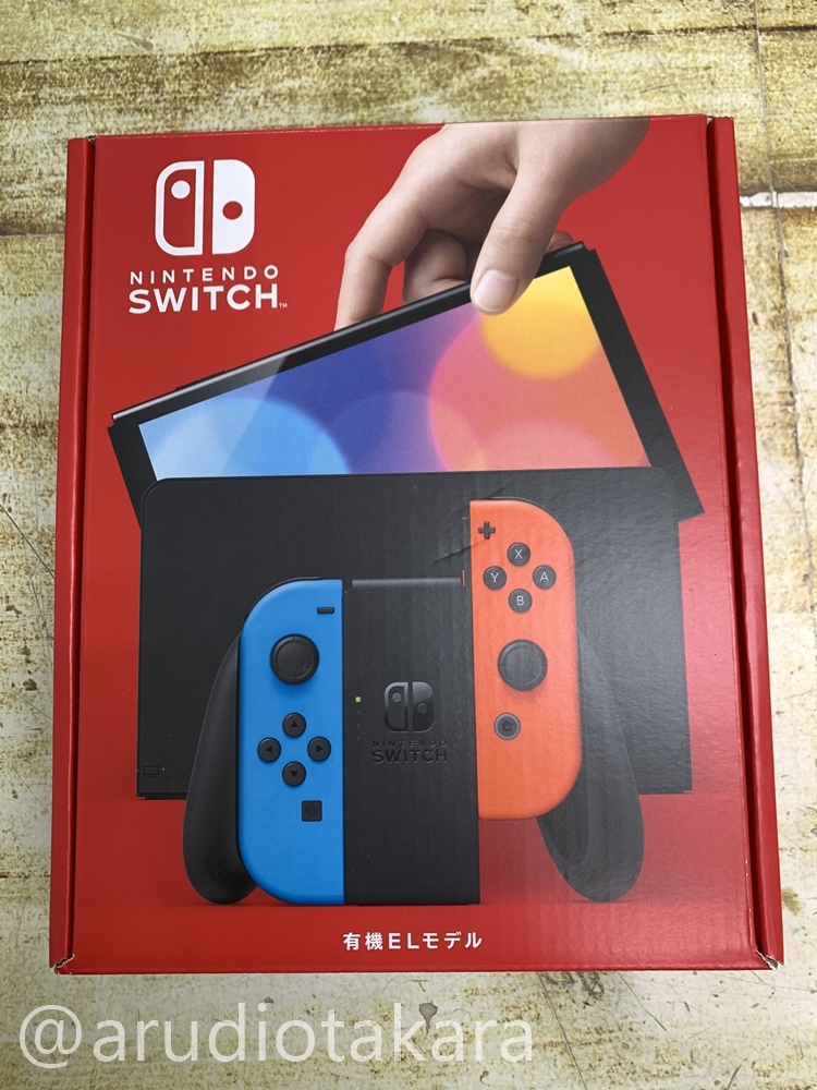新品未開封】Nintendo Switch 有機ELモデル ネオンブルー ネオンレッド 