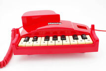 お２５１◎ジャンク　ピアノテル　pianotel PP-100PT ◎レトロ　グランドピアノ型電話器_画像3