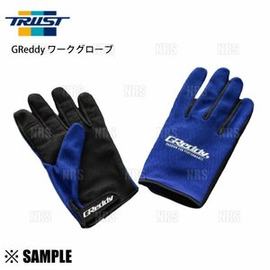 数量限定 大特価 TRUST トラスト GReddy ワークグローブ Lサイズ　スマホ/タッチパネル対応 (18001537