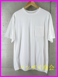 【送料300円可】0290m211◆美品です◆Goldwinゴールドウィン 胸ポケット 半袖Tシャツ XL/カットソー/アウトドアジャケット/ジャージ/メンズ