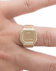 世界40個限定　Gショック　DW-5600 TYPE 10K GOLD RING 17号　指輪　リング