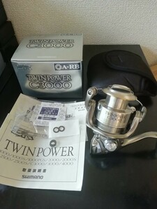 超希少 極美品 SHIMANO 05ツインパワーC3000 Made in JAPAN シマノ