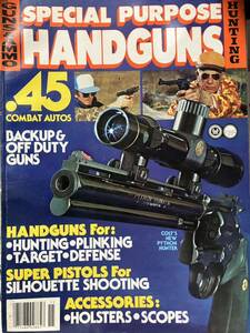 同梱取置歓迎古洋雑誌「GUNS&AMMO SPECIAL PURPOSE HANDGUNS 」銃鉄砲武器兵器ピストルハンドガンリボルバー