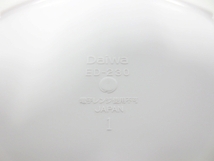 未使用品★20枚セット★Daiwa メラミン樹脂製 ミート皿 「リップル」 ED-230 Φ230xH25(mm) プラスチック皿 食器 皿 社員食堂:230330-R5_画像8