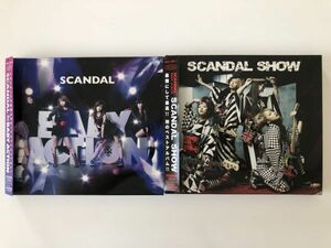 B14377　CD（中古）BABY ACTION(初回生産限定盤)(DVD付)+SCANDAL SHOW(初回生産限定盤)(DVD付)　SCANDAL　2点セット