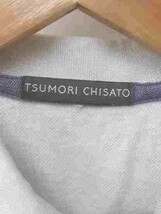 tsumorichisato ポロシャツ ブルー ボーダー サイズ グレー レディース 1211000011289_画像5