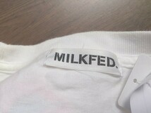 MILKFED ミルクフェド Tシャツ セサミストリートコラボ　エルモ　ロゴ ワンサイズ ホワイト レディース 1207000011848_画像6