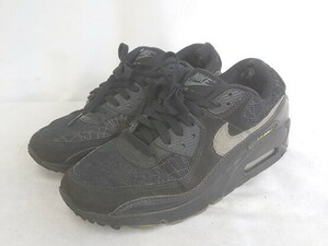 NIKE ナイキ ローカットスニーカー DC3892-001 AIRMAX90 HALLOWEEN2020 SPIDERWEB 26cm ブラック メンズ 1208000004168