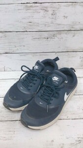 NIKE ナイキ 599409-409　AIR MAX　レースアップシューズ　箱付き スニーカー 23.5㎝ ネイビー レディース 1205000003184