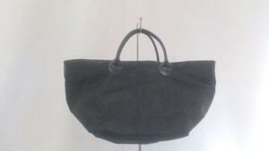 HarveChapelier handbag boat shape tote bag nylon Italy black lady's 1207000001870
