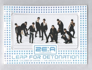 韓国CD★　ZE:A (ゼア) 　「Leap For Detonation」　★　未開封品　★　2nd シングル