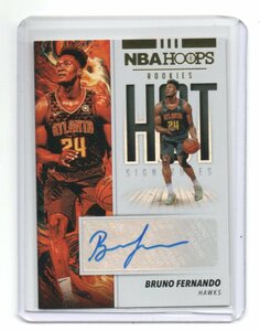 2019-20 PANINI NBA HOOPS [BRUNO FERNANDO]直筆サイン・ルーキーカード(Auto Rookie Card) ATLANTA HAWKS