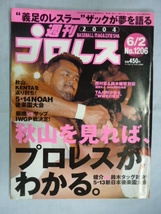 週刊プロレス　2004年　6/2　No.1206_画像1