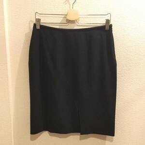  Gucci GUCCI leather using deformation design skirt 44/ tight series 