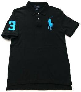 ポロ ラルフローレン ビッグポニー ナンバリング 鹿の子 ポロシャツ　　キッズ POLO RALPH LAUREN USA企画 アメリカ企画 玉7413