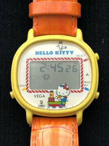 80 годы Hello Kitty цифровой часы часы античный трудно найти очень редкий кварц мода часы 80s Vintage шар 7508